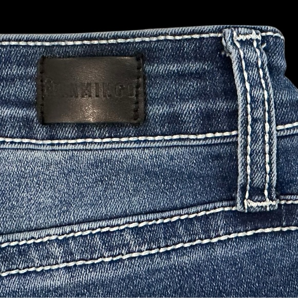 Flamingals Woman’s Jeans. Bootcut, Embroidered Pockets, SZ Large Exc.Condition - Picture 5 of 8